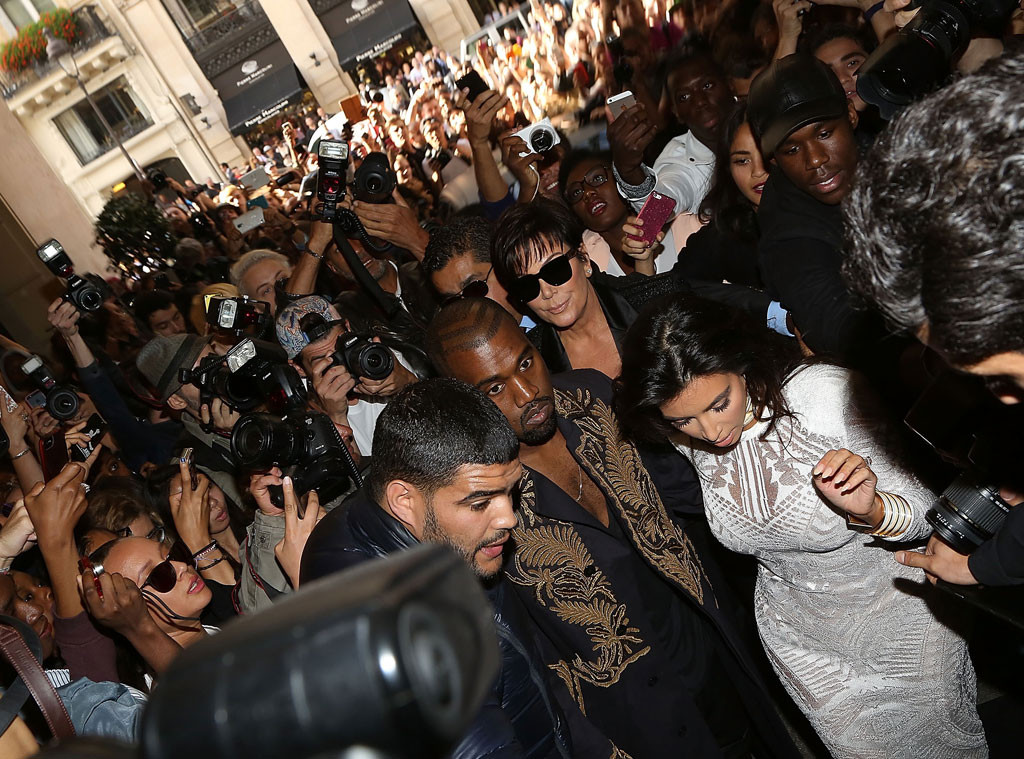 Kim Kardashian West, Kanye West, Kris Jenner